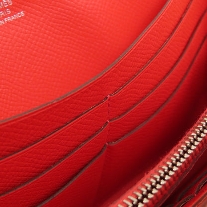 HERMES Azap classic Long wallet (with coin pocket) Epsom Ladies [Used]