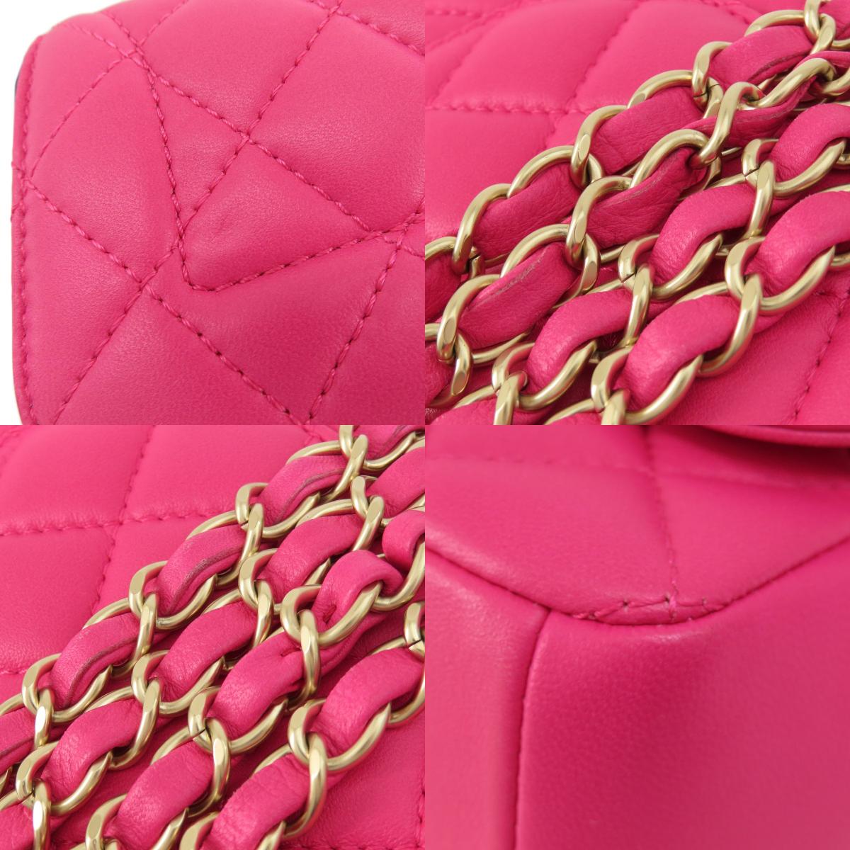 CHANEL ChainShoulder Matelasse GoldHardware Shoulder Bag Lambskin Ladies [Used]