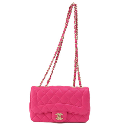 CHANEL ChainShoulder Matelasse GoldHardware Shoulder Bag Lambskin Ladies [Used]