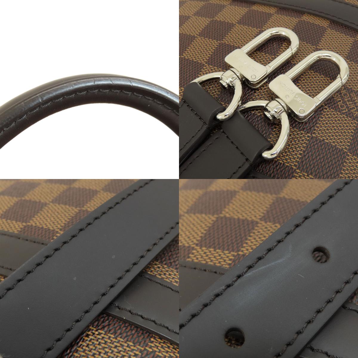 LOUIS VUITTON N41466 Porte-Documents・Voyage PM Damier Ebene Business bag Damier canvas Ladies [Used]