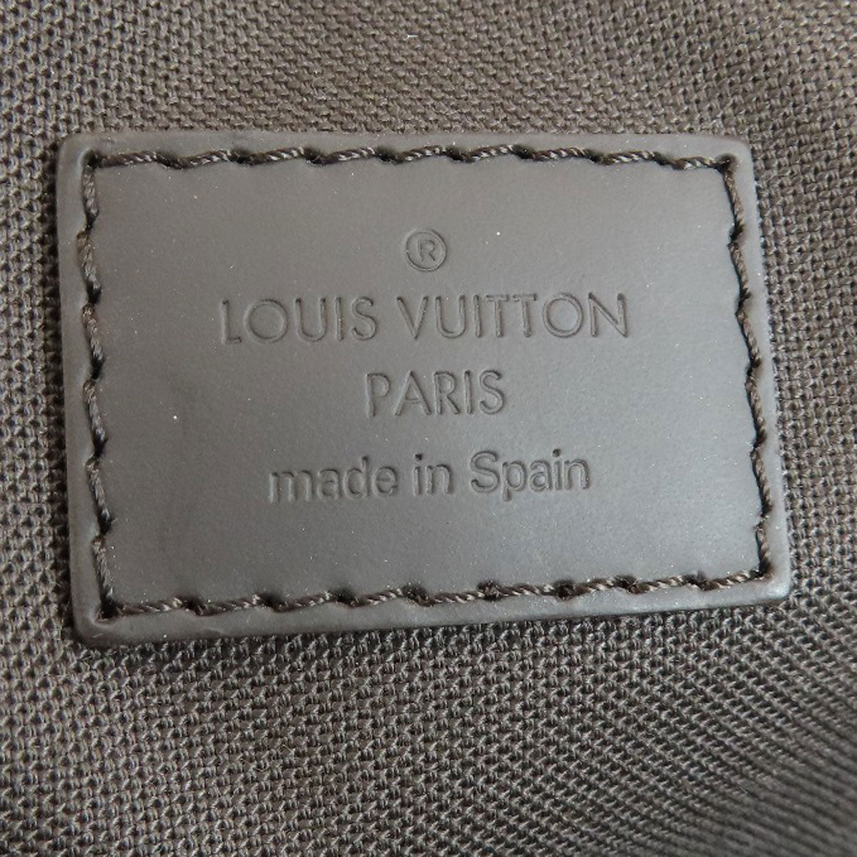 LOUIS VUITTON  N41466 Business bag Porte-Documents・Voyage PM Damier Ebene Damier canvas Ladies