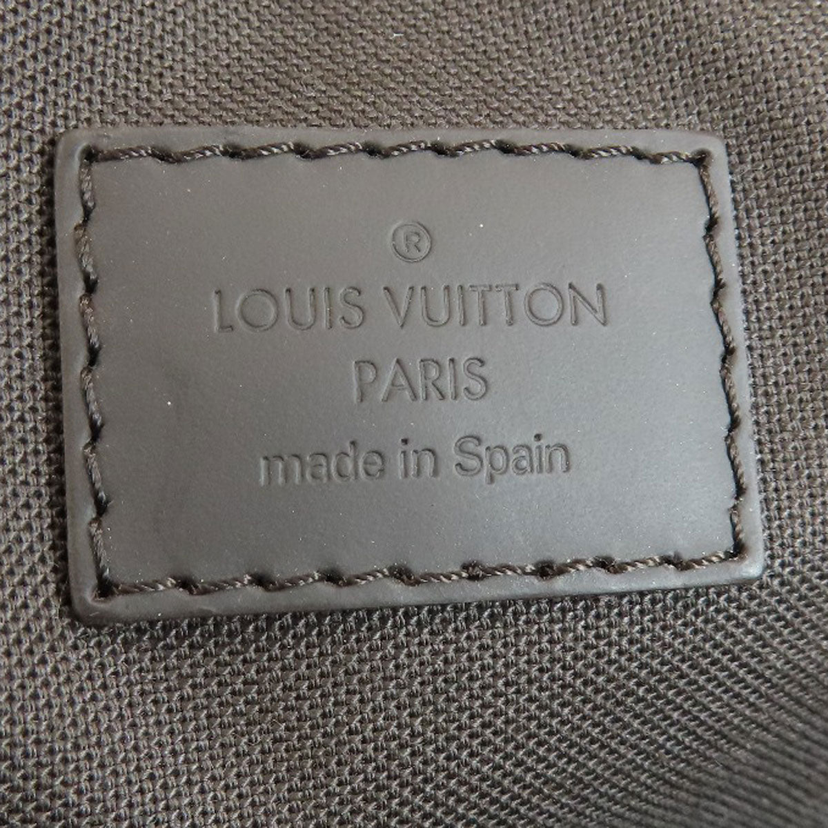 LOUIS VUITTON N41466 Porte-Documents・Voyage PM Damier Ebene Business bag Damier canvas Ladies [Used]
