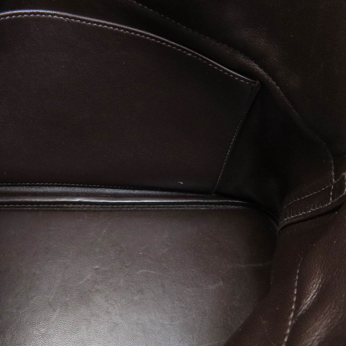 HERMES Bolide31 Brown SilverHardware Handbag Taurillon Clemence Ladies [Used]