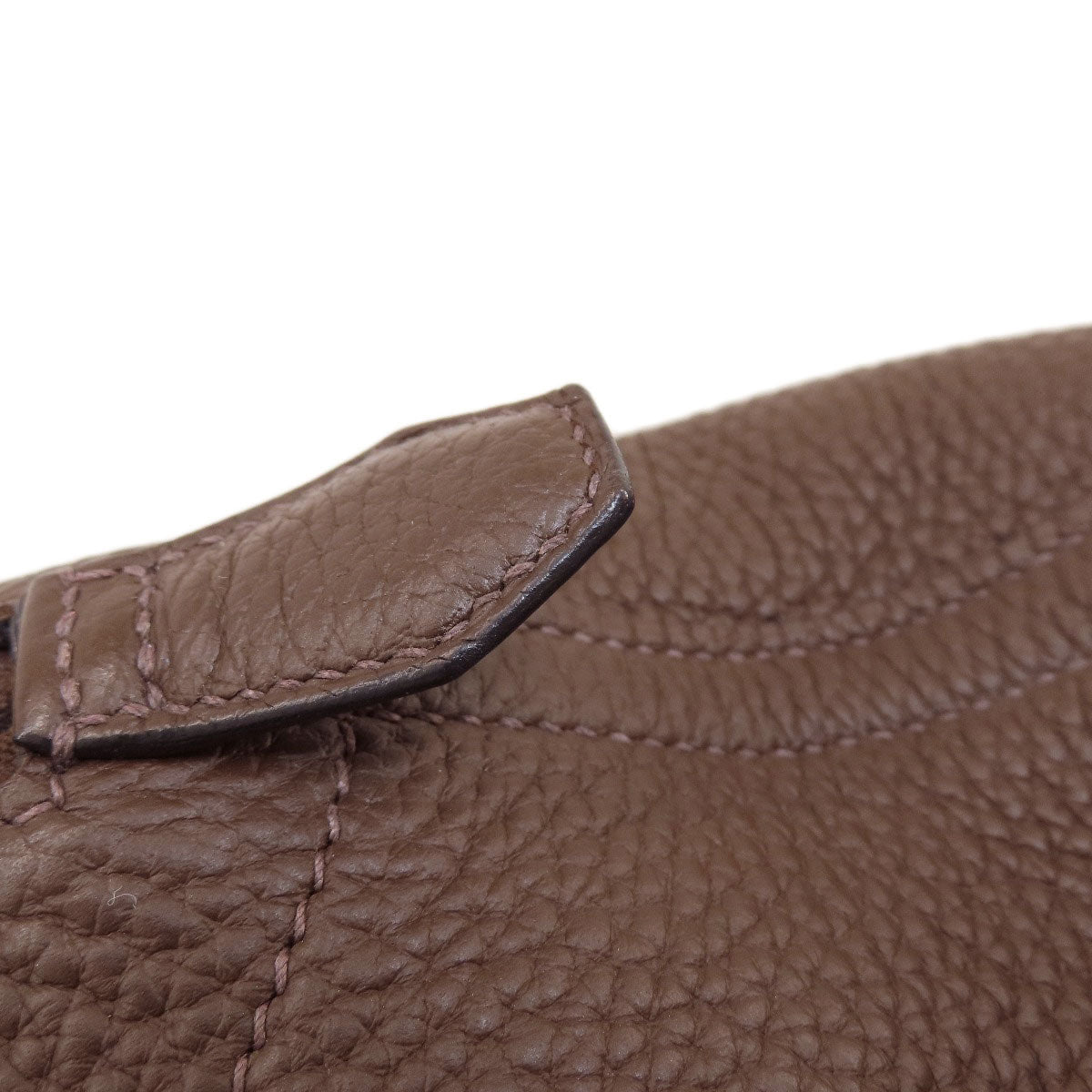 HERMES Bolide31 Brown SilverHardware Handbag Taurillon Clemence Ladies [Used]