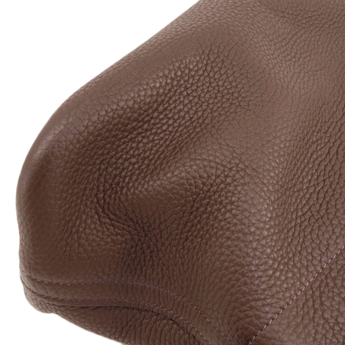 HERMES Bolide31 Brown SilverHardware Handbag Taurillon Clemence Ladies [Used]