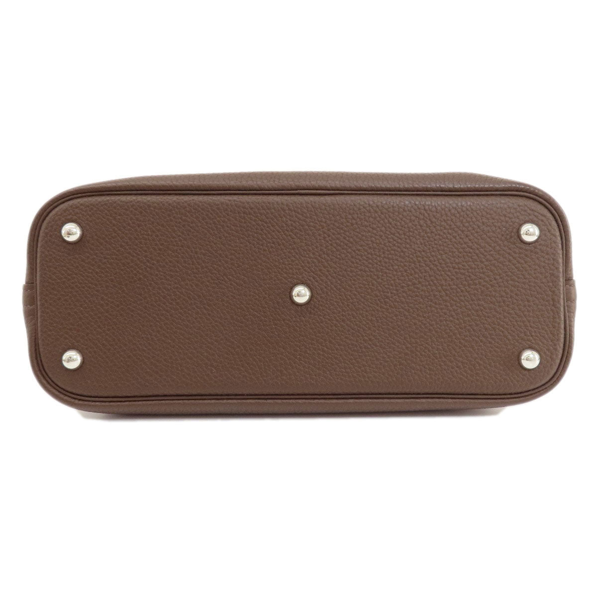 HERMES Bolide31 Brown SilverHardware Handbag Taurillon Clemence Ladies [Used]