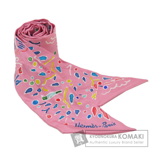 エルメス ツイリー スカーフ シルク レディース 【中古】【HERMES】