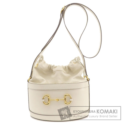 GUCCI 602118 Horsebit bucket bag Tote Bag Leather Ladies [Used]