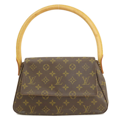 LOUIS VUITTON  M51147 Handbag Mini Looping Monogram Monogram canvas Ladies