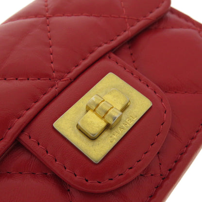 CHANEL Tri-fold compact wallet Matelasse Bifold Wallet with Coin Pocket Calf Ladies [Used]