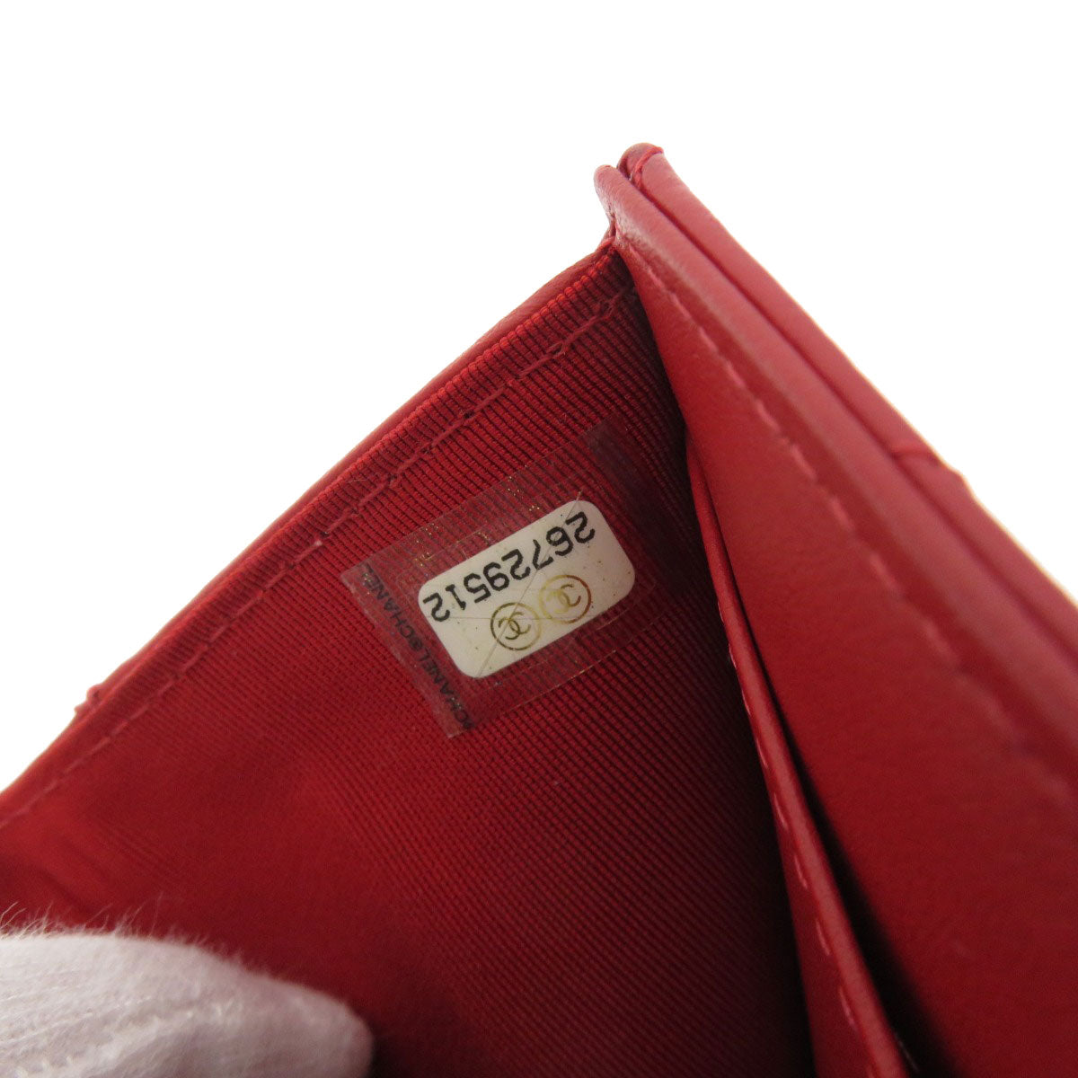 CHANEL Tri-fold compact wallet Matelasse Bifold Wallet with Coin Pocket Calf Ladies [Used]