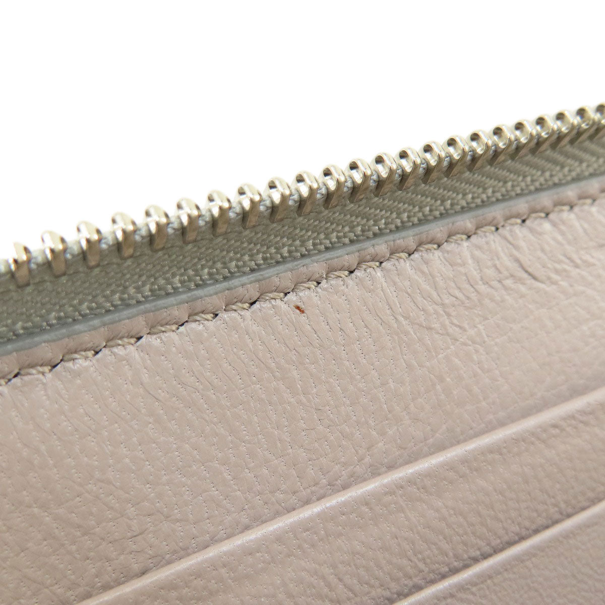 Jimmy Choo logo Long wallet (with coin pocket) Leather Ladies [Used]