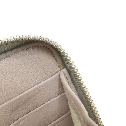 Jimmy Choo logo Long wallet (with coin pocket) Leather Ladies [Used]