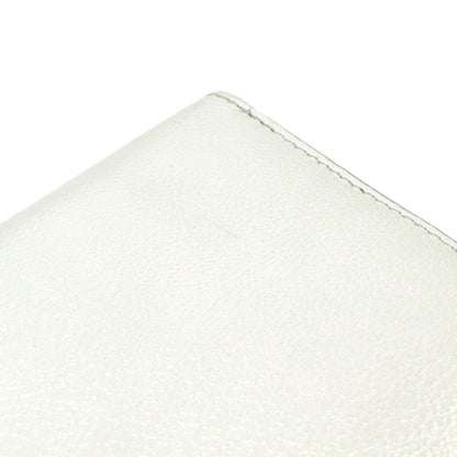 Jimmy Choo logo Long wallet (with coin pocket) Leather Ladies [Used]