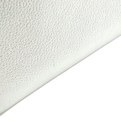 Jimmy Choo logo Long wallet (with coin pocket) Leather Ladies [Used]