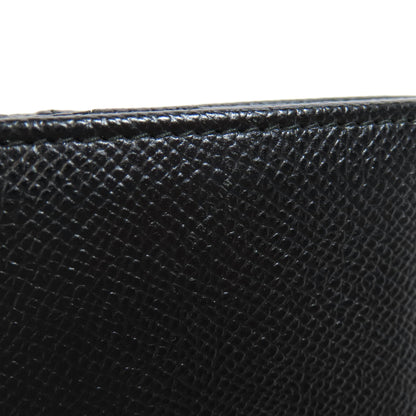 BVLGARI logo Long wallet (with coin pocket) Leather Ladies [Used]