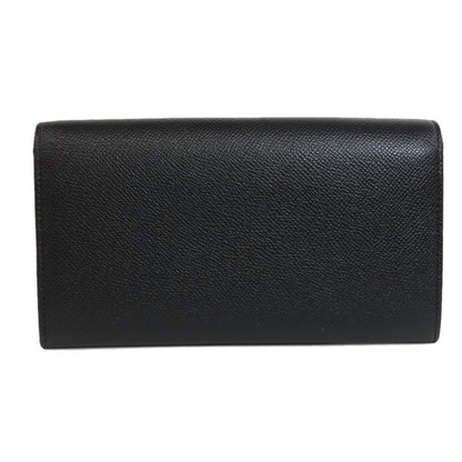 BVLGARI   Long wallet (with coin pocket) logo Leather Ladies