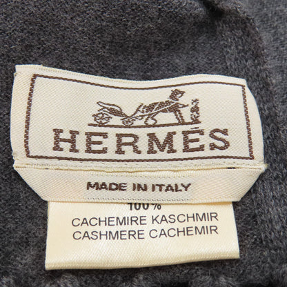 HERMES   Scarf Simple design Cashmere Ladies