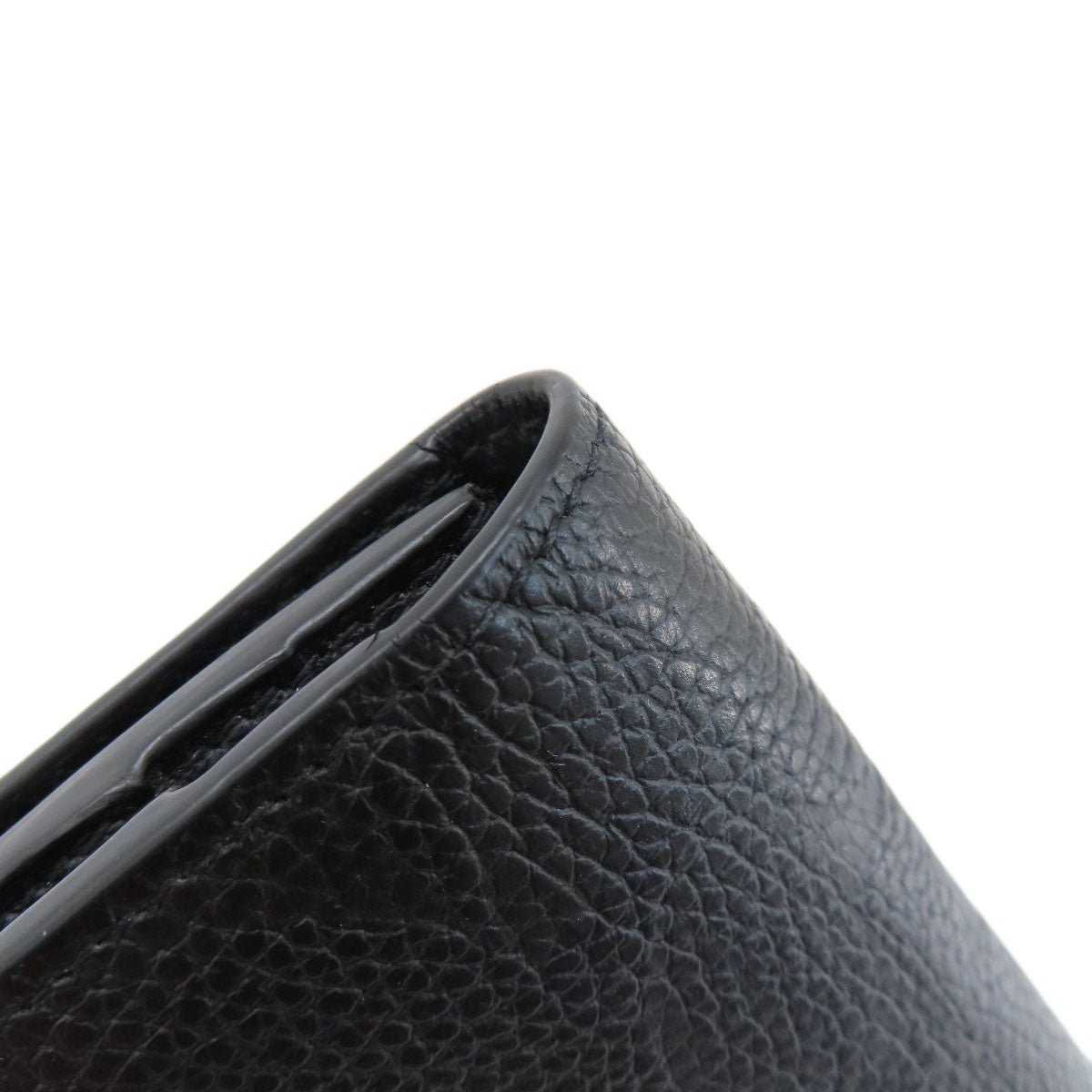 Dunhill   Long wallet (with coin pocket) logo Leather mens