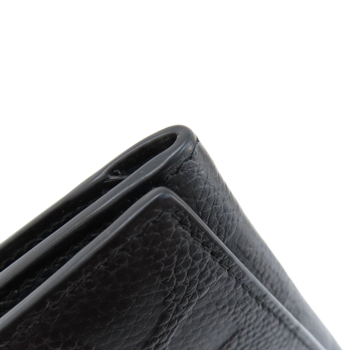 Dunhill   Long wallet (with coin pocket) logo Leather mens