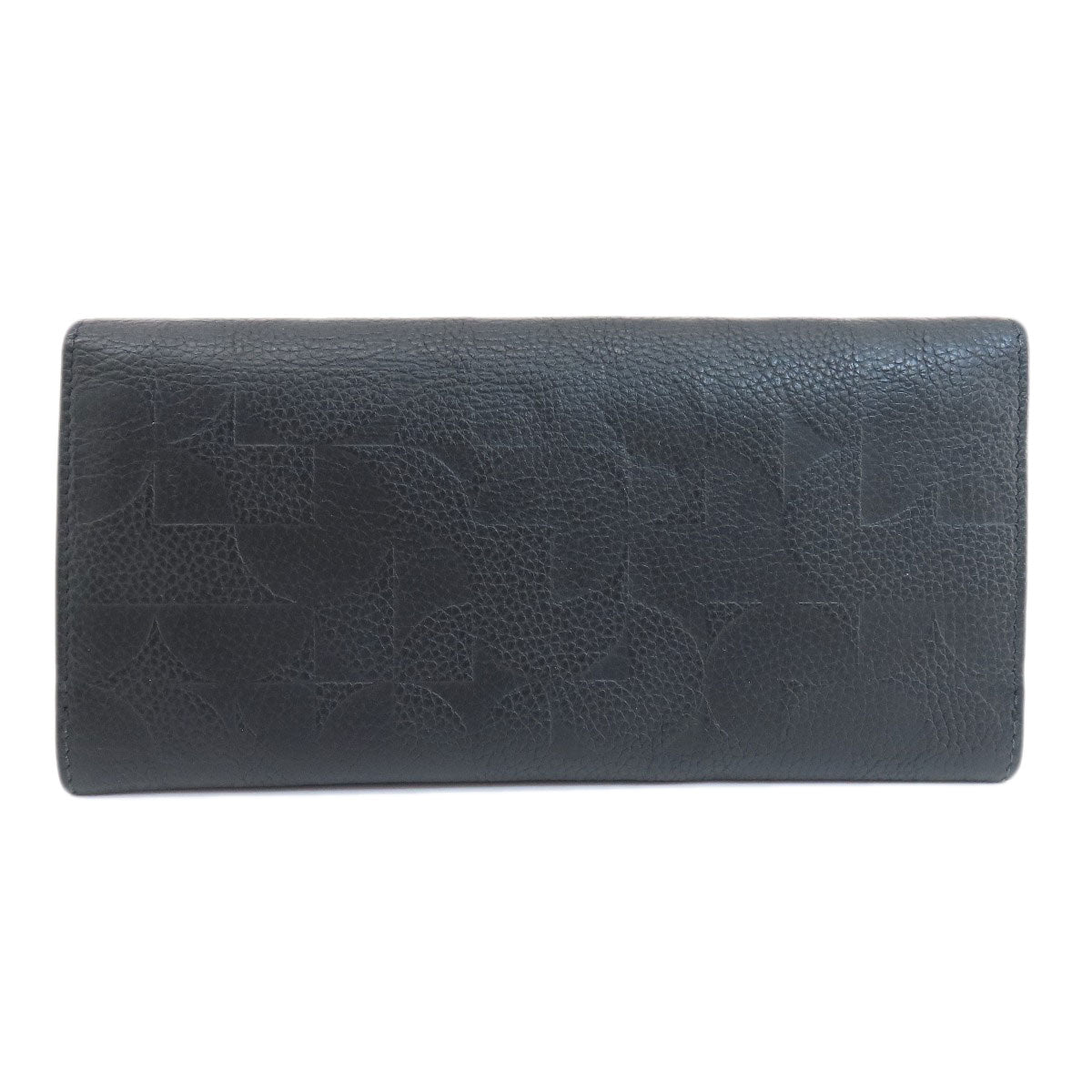 Dunhill   Long wallet (with coin pocket) logo Leather mens