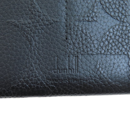 Dunhill   Long wallet (with coin pocket) logo Leather mens