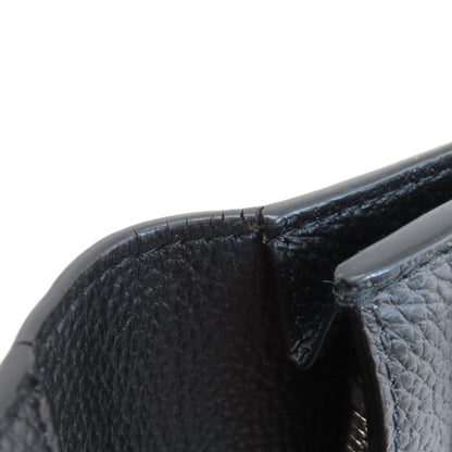 Dunhill   Long wallet (with coin pocket) logo Leather mens