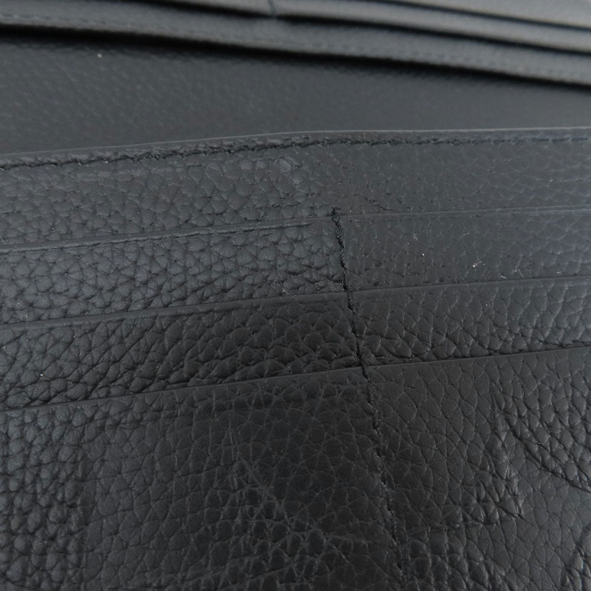 Dunhill   Long wallet (with coin pocket) logo Leather mens