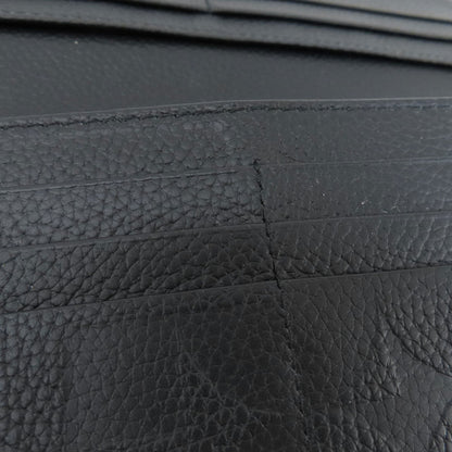 Dunhill   Long wallet (with coin pocket) logo Leather mens