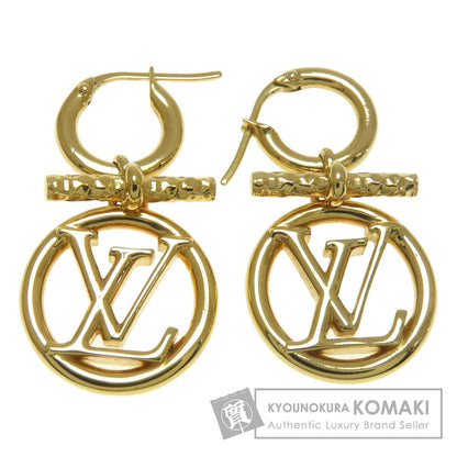 LOUIS VUITTON  M00613 earring Bookle Dreille Baby Louise Metal Ladies