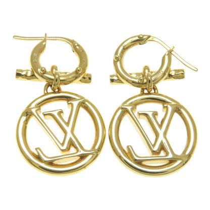 LOUIS VUITTON  M00613 earring Bookle Dreille Baby Louise Metal Ladies