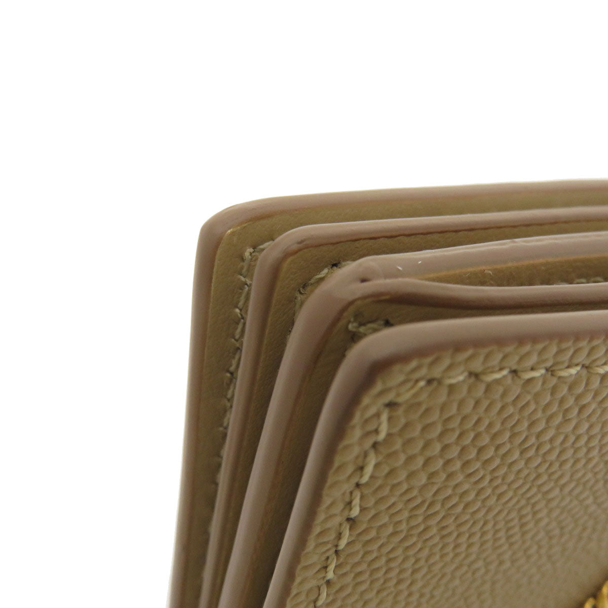 BURBERRY Coin Chain Wallet coin purse Calf Ladies [Used]