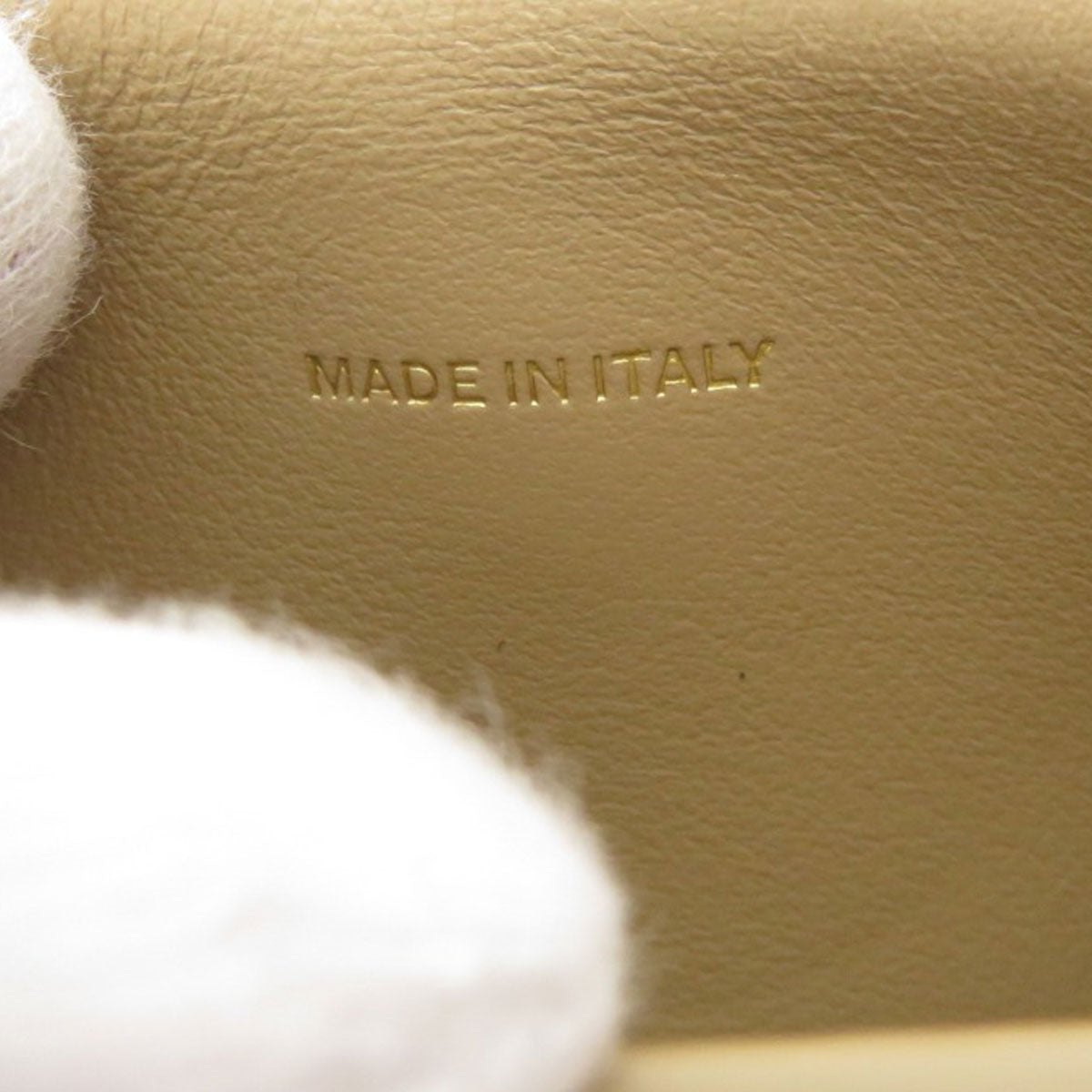 BURBERRY Coin Chain Wallet coin purse Calf Ladies [Used]