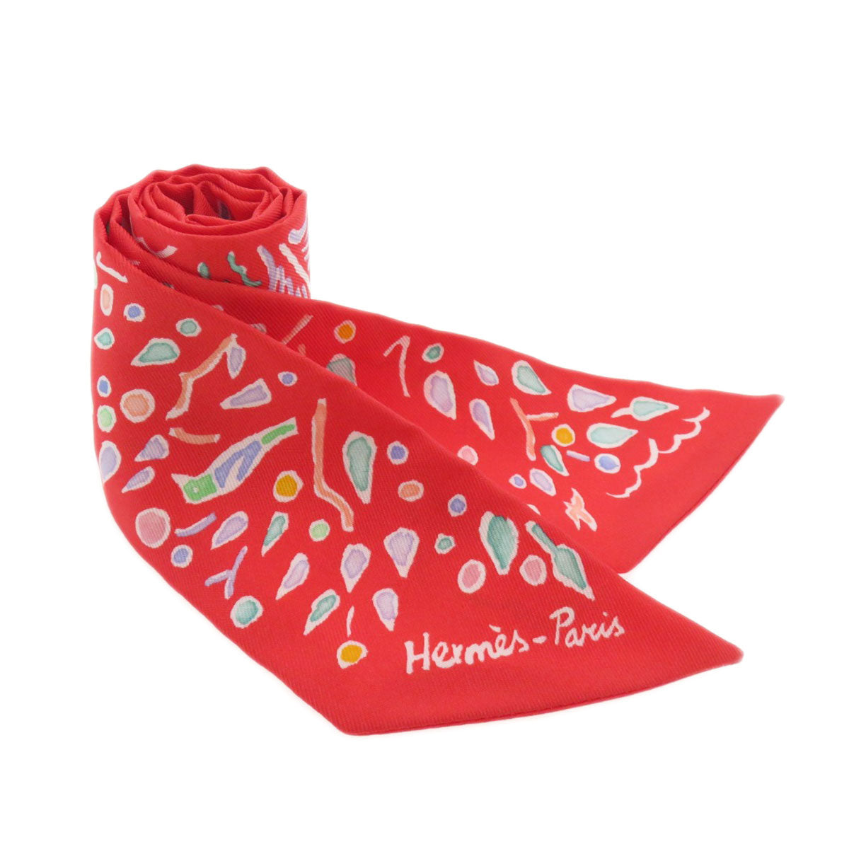 HERMES Twilly Scarf Silk Ladies [Used]