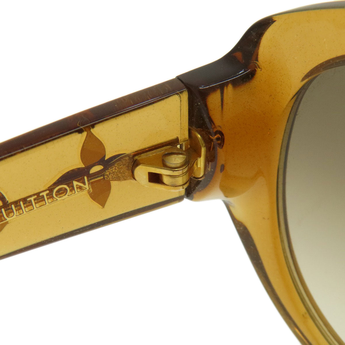 LOUIS VUITTON  Z0625E sunglasses Opulence Cat Eye Light Glitter Honey Plastic Ladies