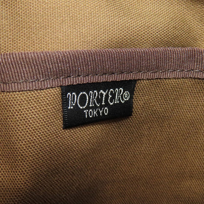 PORTER logo body bag Coating canvas Ladies [Used]