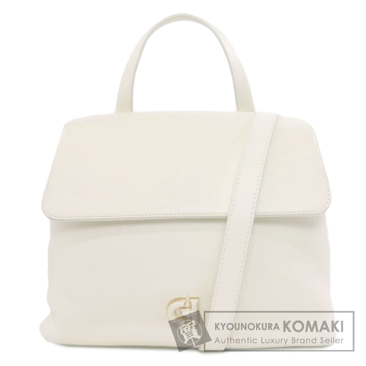 Cole Haan Collective Satchel 2WAY Handbag Leather Ladies [Used]