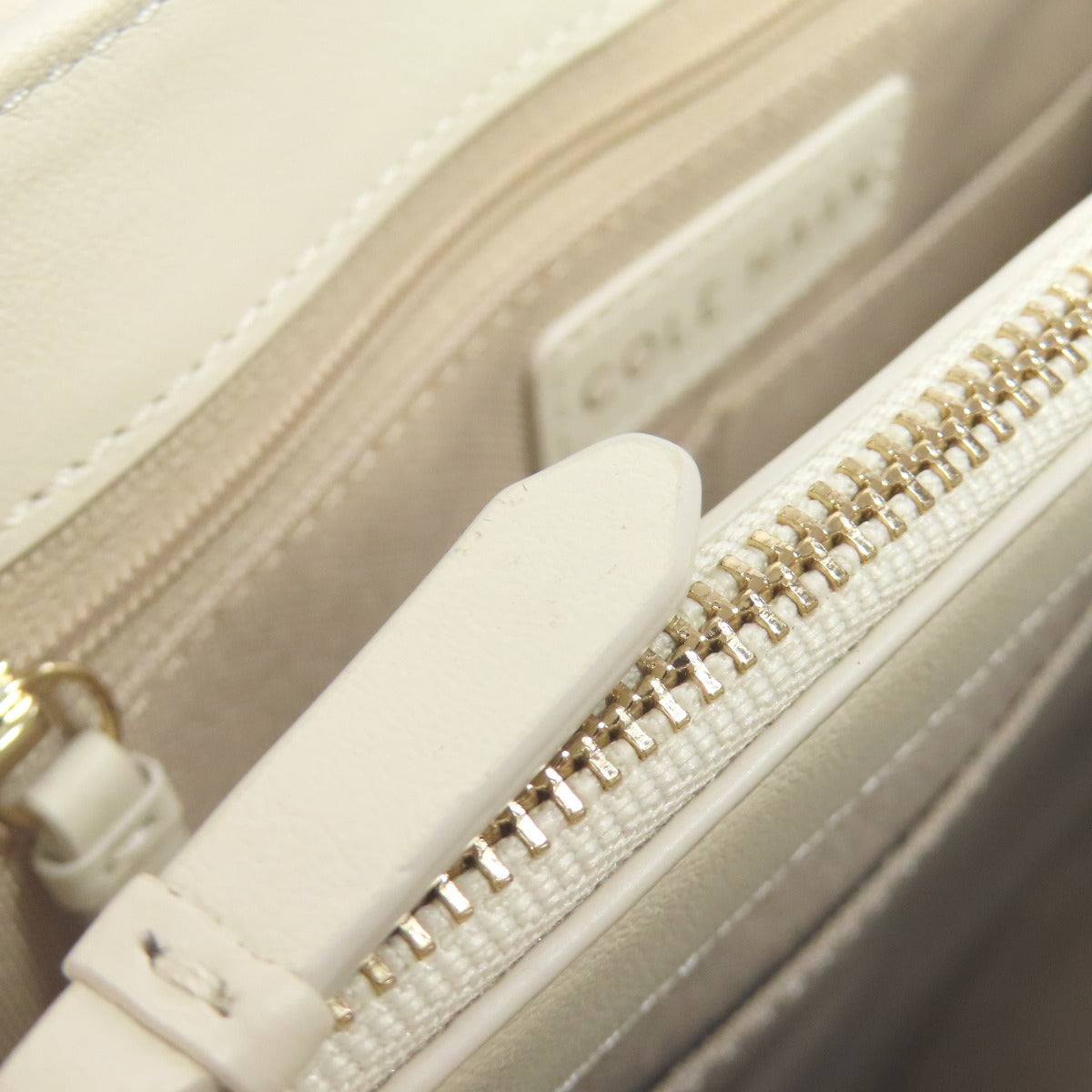 Cole Haan Collective Satchel 2WAY Handbag Leather Ladies [Used]