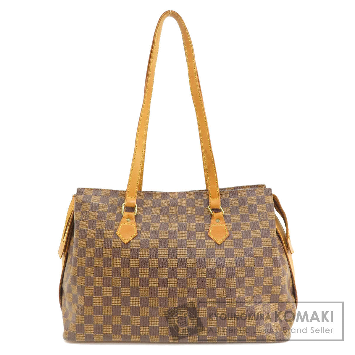 LOUIS VUITTON  N99037 Tote Bag Columbine 100th Anniversary Damier Ebene Damier canvas Ladies