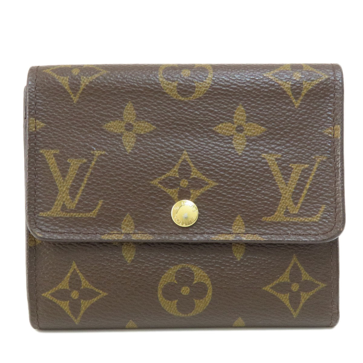 LOUIS VUITTON M60402 Portefeiulle Anais Bifold Wallet with Coin Pocket Monogram canvas Ladies [Used]