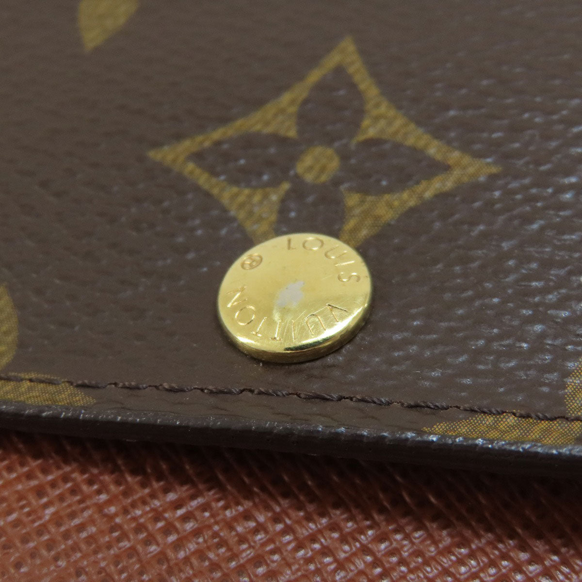 LOUIS VUITTON M60402 Portefeiulle Anais Bifold Wallet with Coin Pocket Monogram canvas Ladies [Used]