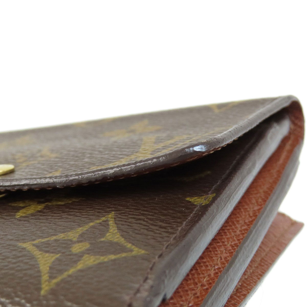 LOUIS VUITTON M60402 Portefeiulle Anais Bifold Wallet with Coin Pocket Monogram canvas Ladies [Used]