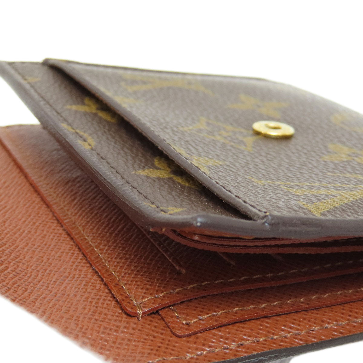 LOUIS VUITTON M60402 Portefeiulle Anais Bifold Wallet with Coin Pocket Monogram canvas Ladies [Used]