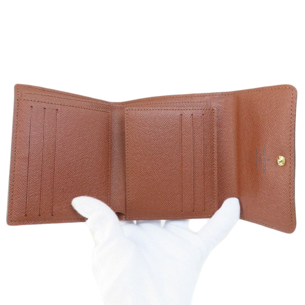 LOUIS VUITTON M60402 Portefeiulle Anais Bifold Wallet with Coin Pocket Monogram canvas Ladies [Used]