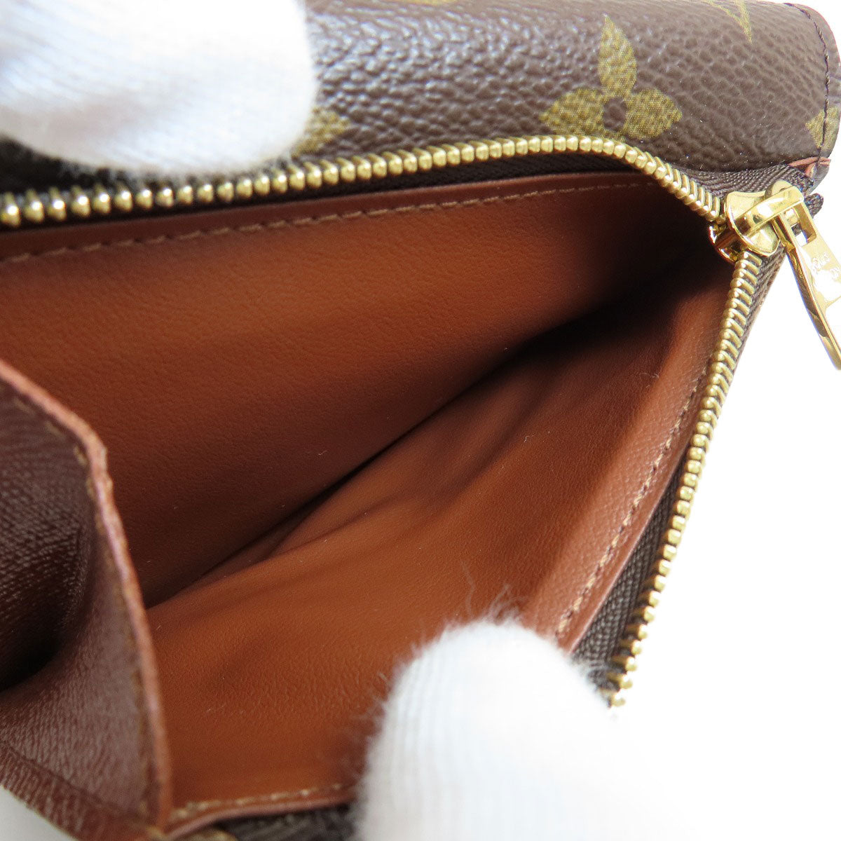 LOUIS VUITTON M60402 Portefeiulle Anais Bifold Wallet with Coin Pocket Monogram canvas Ladies [Used]