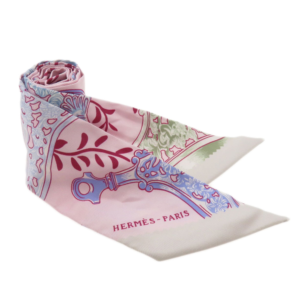 HERMES   Scarf Twilly Silk Ladies