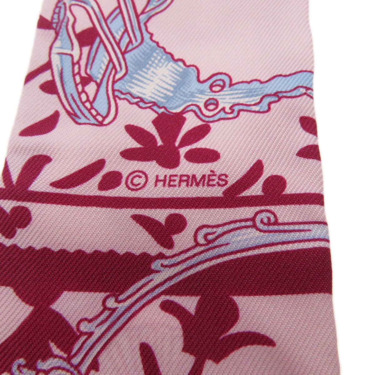 HERMES   Scarf Twilly Silk Ladies