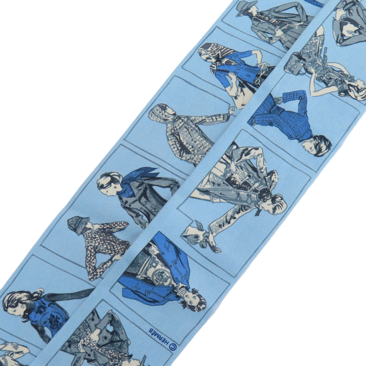 HERMES   Scarf Twilly Silk Ladies