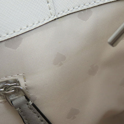 kate spade Logo Hardware Bicolor Tote Bag PVC Ladies [Used]