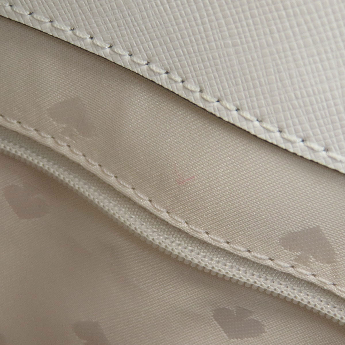 kate spade Logo Hardware Bicolor Tote Bag PVC Ladies [Used]